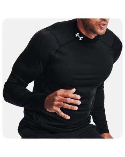 Maglia Mock ColdGear® Fitted Uomo UnderArmour Maglia Mock ColdGear® Fitted Uomo UnderArmour