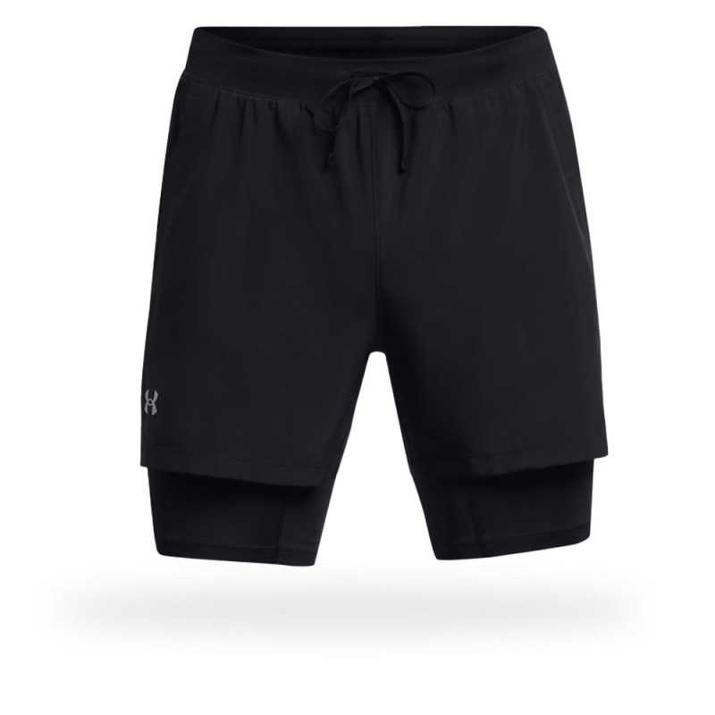 Shorts 2-in-1 da 13 cm Launch Uomo Under Armour Shorts 2-in-1 da 13 cm Launch Uomo Under Armour