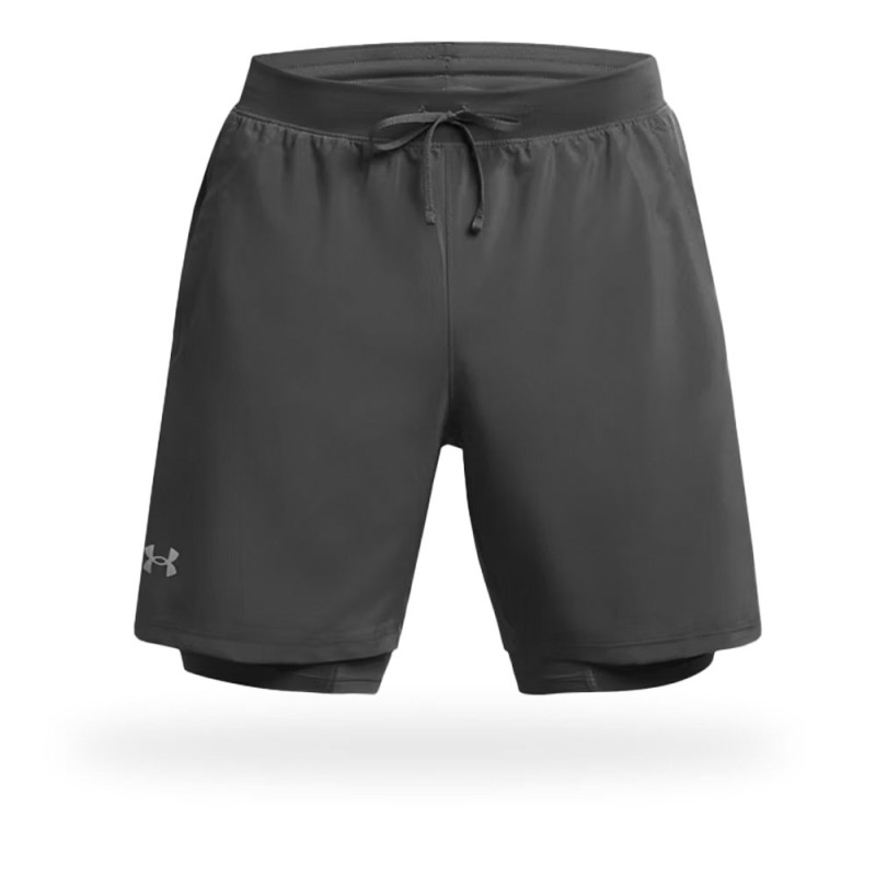 Shorts 2-in-1 da 18 cm Launch Uomo Under Armour Shorts 2-in-1 da 18 cm Launch Uomo Under Armour