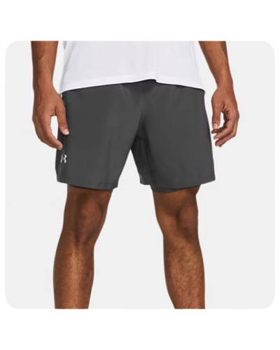 Shorts 2-in-1 da 18 cm Launch Uomo Under Armour Shorts 2-in-1 da 18 cm Launch Uomo Under Armour